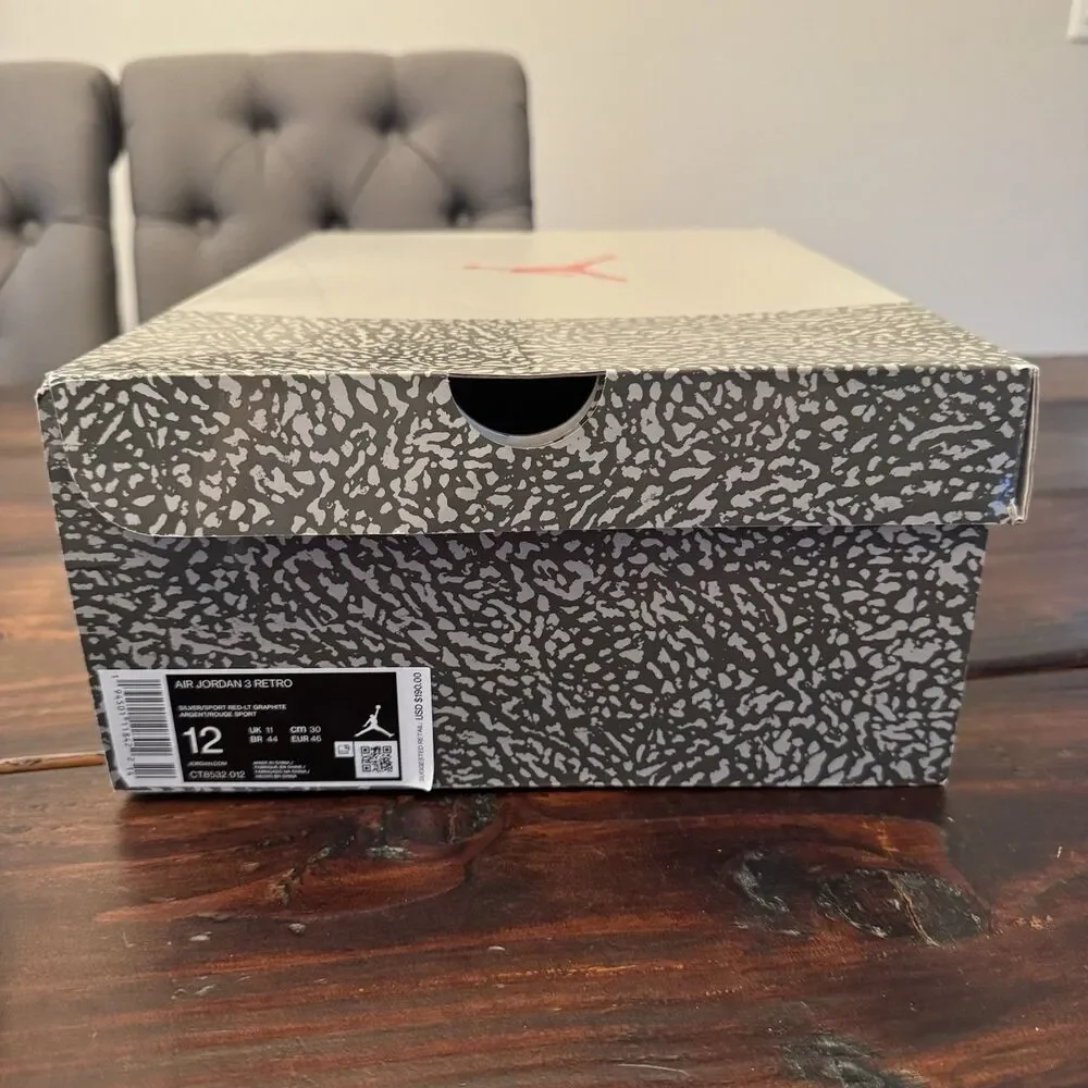Air Jordan 3 Retro Cool Grey Shoes